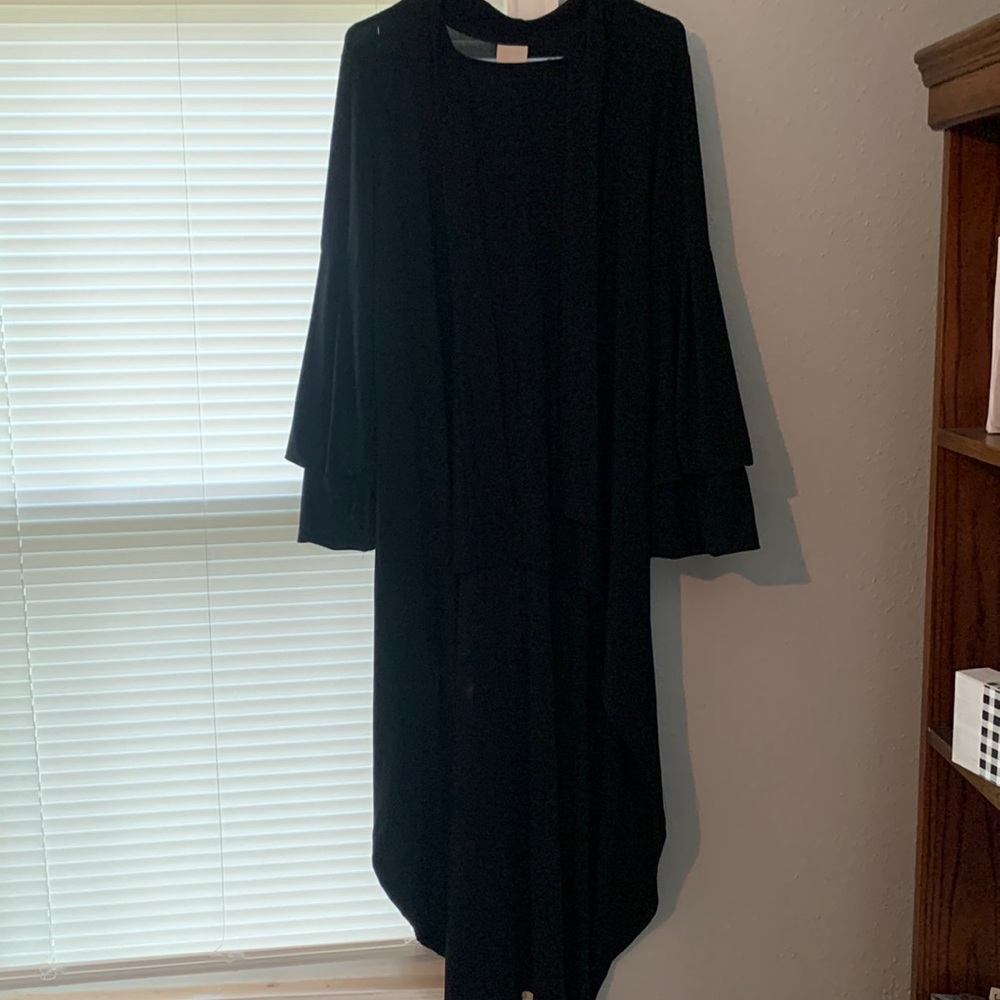 Zadie B’s High Low Black Madeleine Top